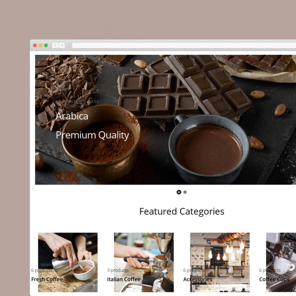 Coffee Opencart Theme Coffee Opencart Theme