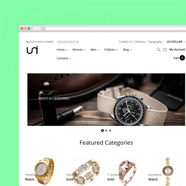 Accessories Opencart Theme Accessories Opencart Theme