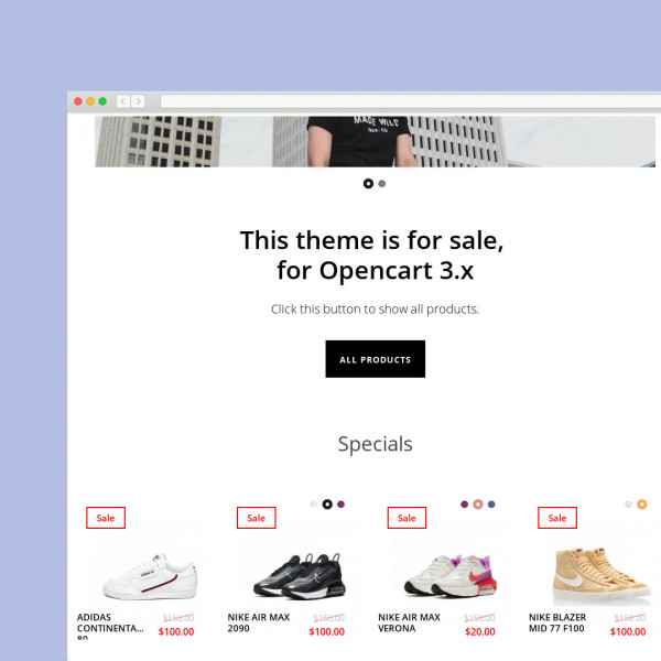 Shoes Opencart Theme Shoes Opencart Theme